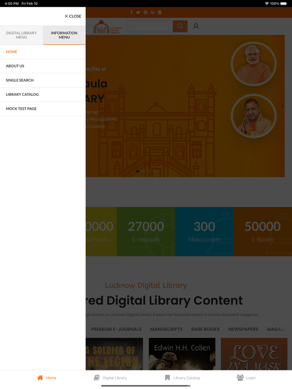 Screenshot #5 pour Lucknow Digital Library App
