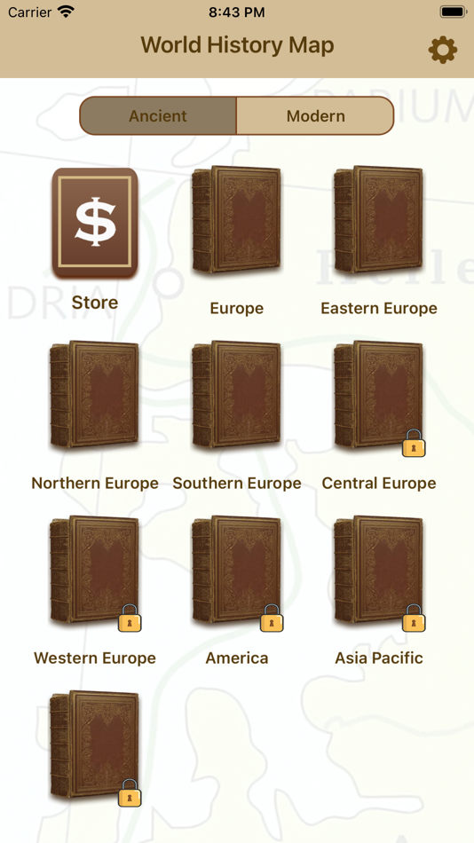 #2. World History Map (iOS) By: 跃伟 侯