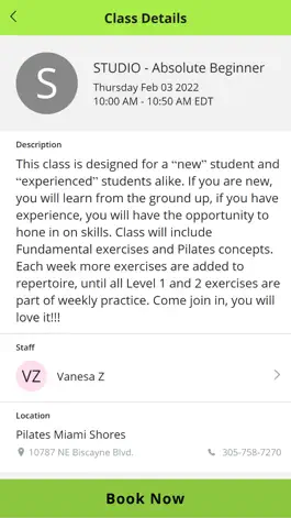 Game screenshot PILATES Miami Shores hack