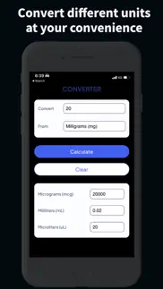 pepcal: peptide calculator iphone screenshot 4