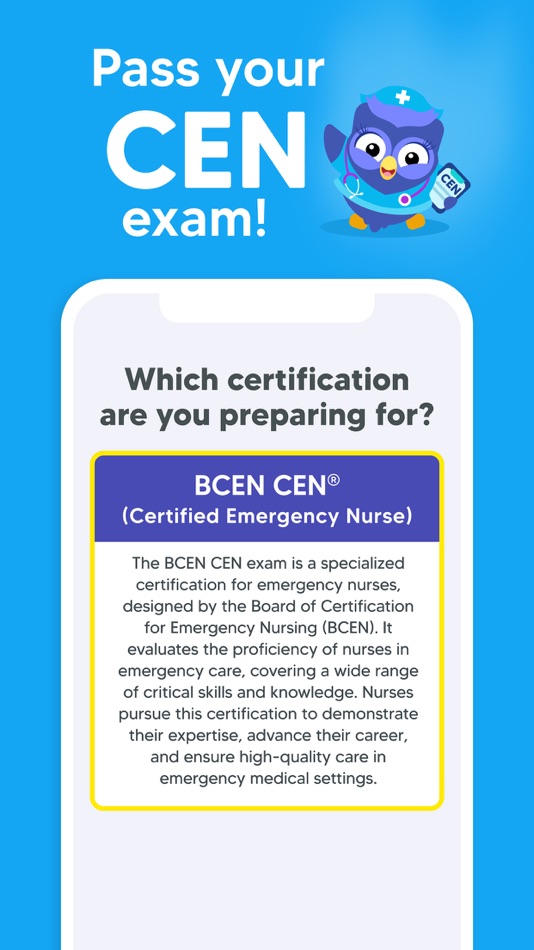 #1. CEN Exam Prep & Practice Test (iOS) 由: Best Fun Games