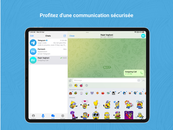 Screenshot #5 pour Messenger VPN: chat privé