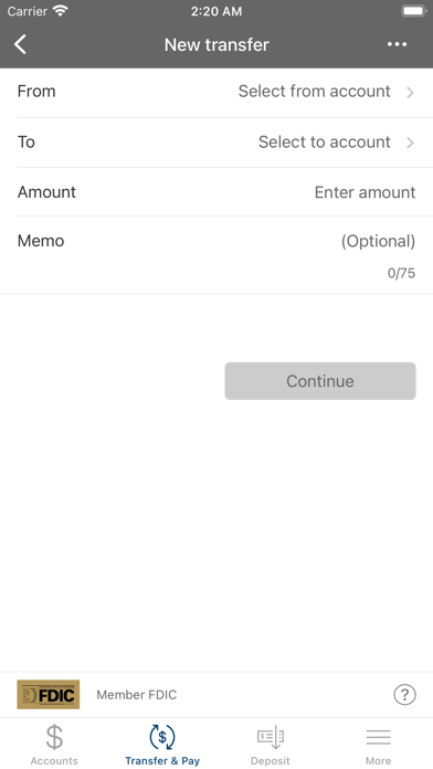 Oklahoma Capital Bank - Mobile Screenshot