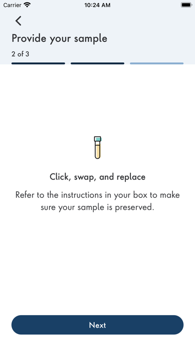Invitae Screenshot