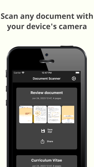 Document Scanner (PDF Scanner) Screenshot