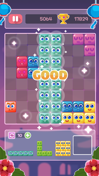 Cute Block Puzzle: Kawaii Gameのおすすめ画像3