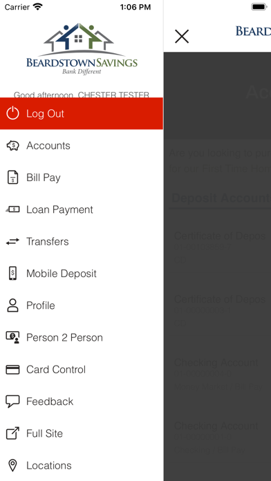 Beardstown Savings s.b. Screenshot