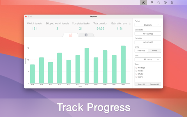 ‎Be Focused Pro: Pomodoro Timer-skærmbillede