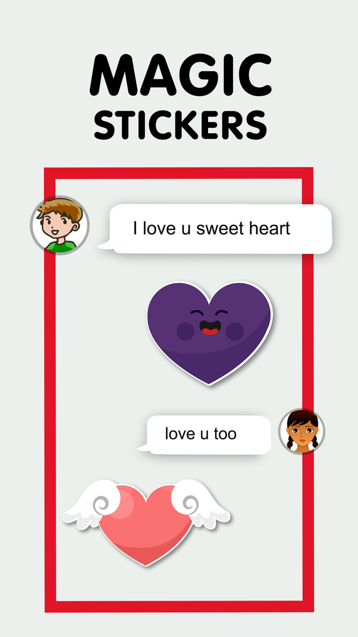 Bad Hearts -Also Cool Stickers