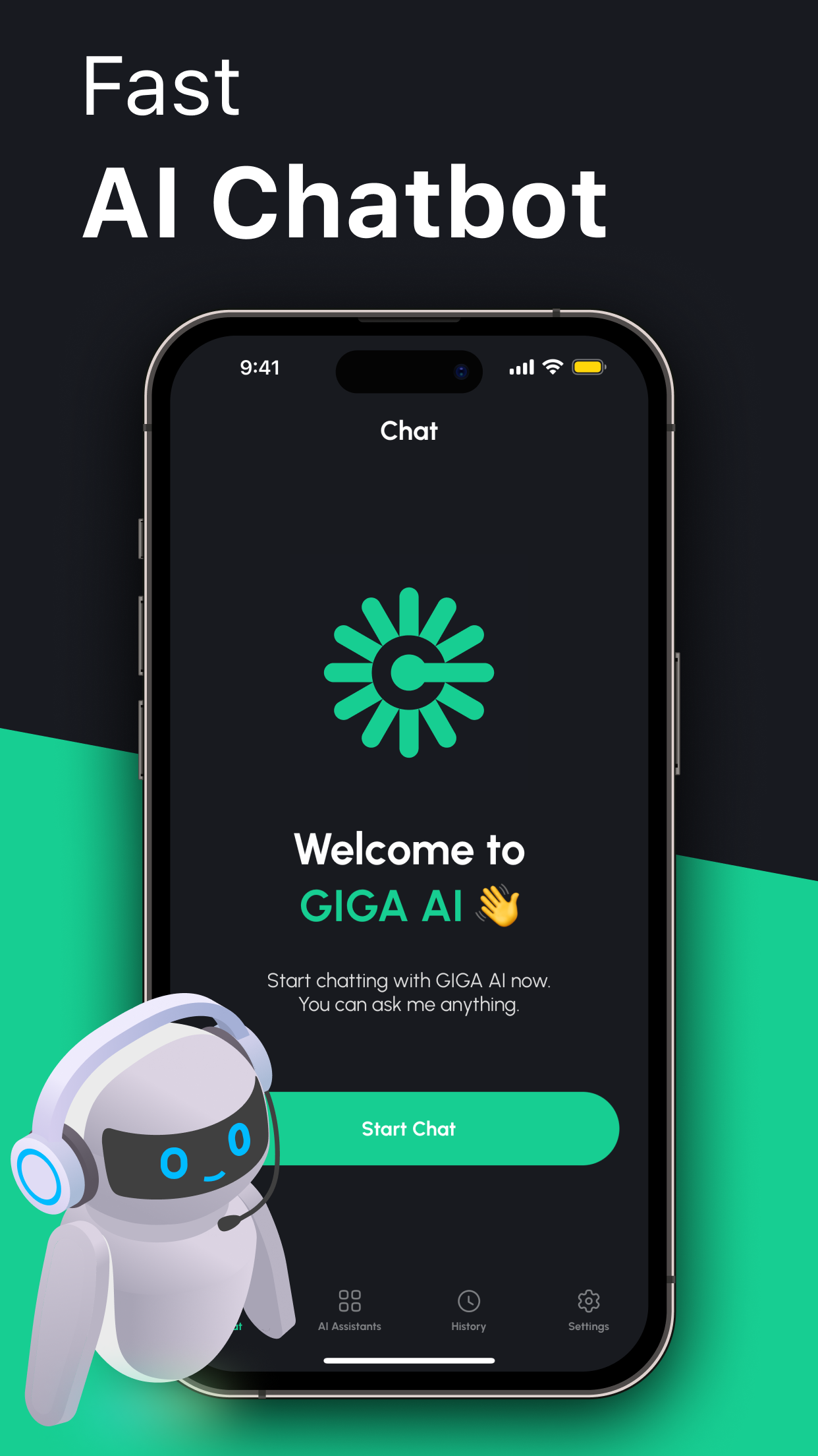 AI ChatBot App — GIGA AI ◎