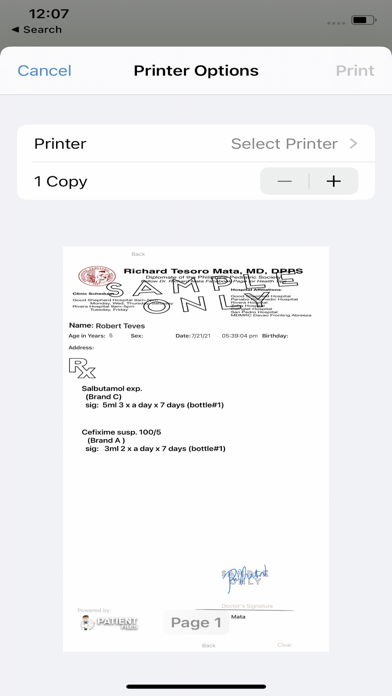 Patient Files Pro Screenshot