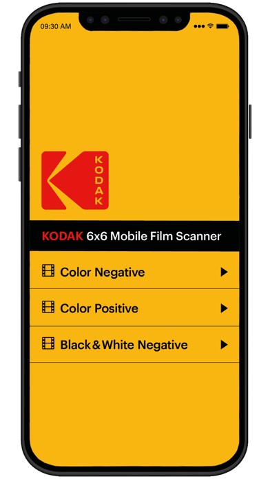 Kodak 6x6 Mobile Film Scanner Screenshot