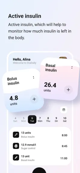 Game screenshot DiaDaily: Your diabetes diary apk