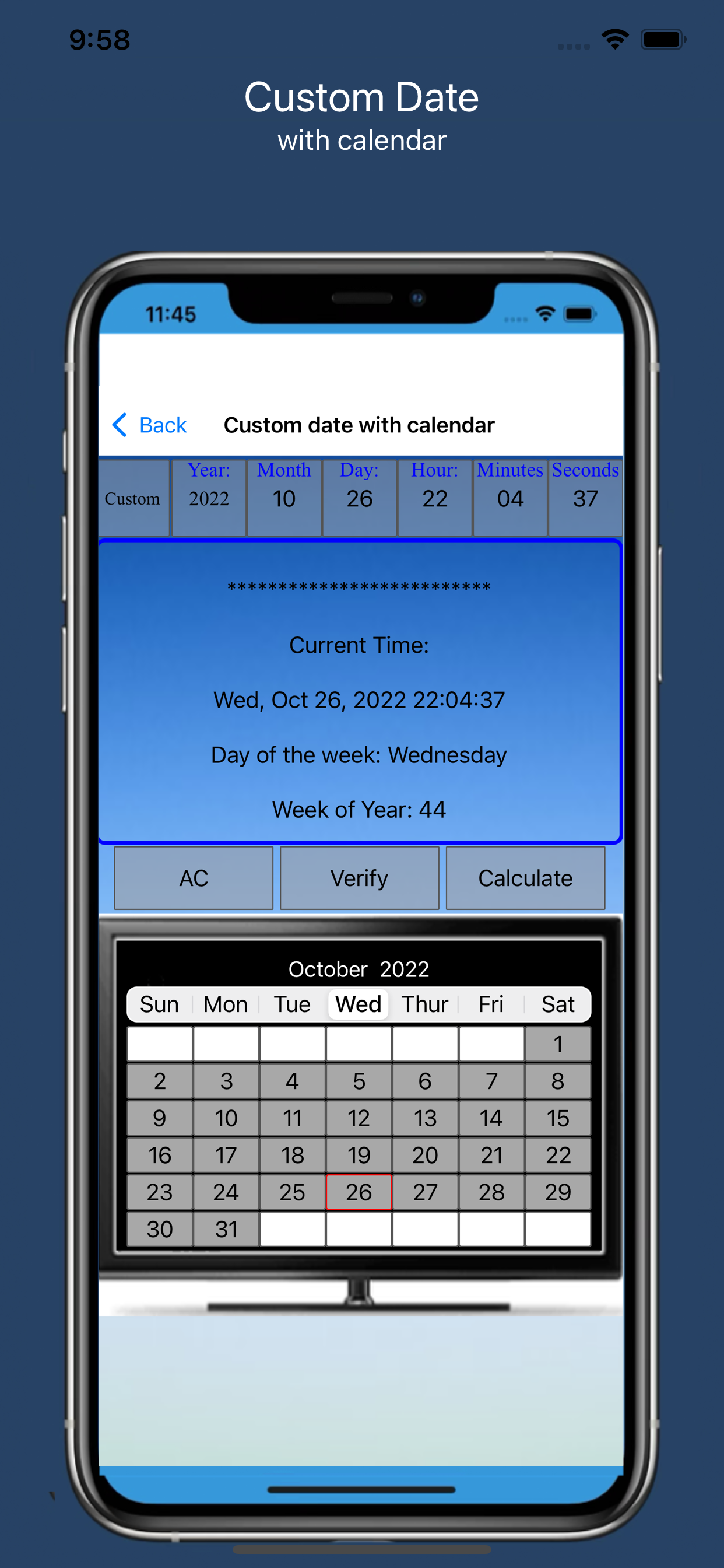 Date and Time Lite Calculator screenshot 5