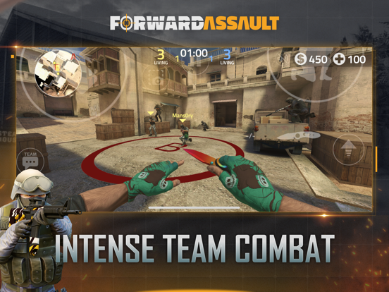 Forward Assault iPad app afbeelding 3