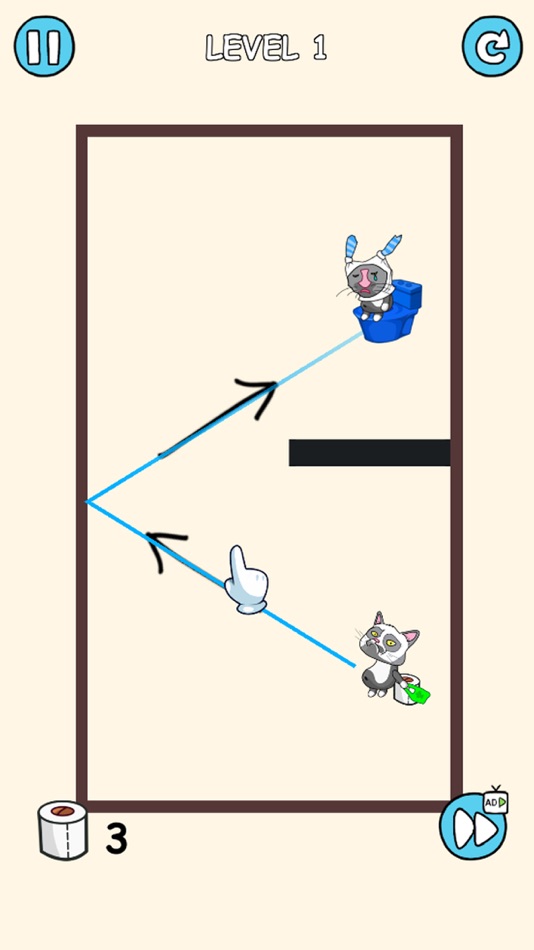 #1. Throw Paper Challenge (iOS) 由: Hong Quan Ninh