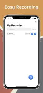 Voice Recorder - memos audio screenshot #1 for iPhone