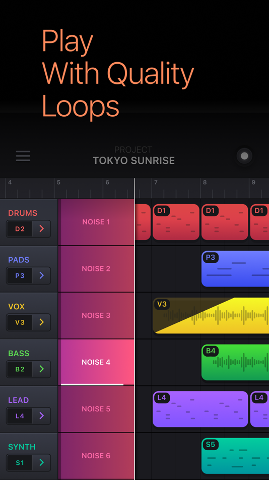 #3. Music Making Studio - Sampler (iOS) 由: BH SPACE LTD
