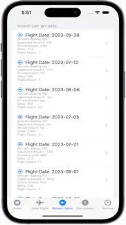 aircraft tax software iphone screenshot 3