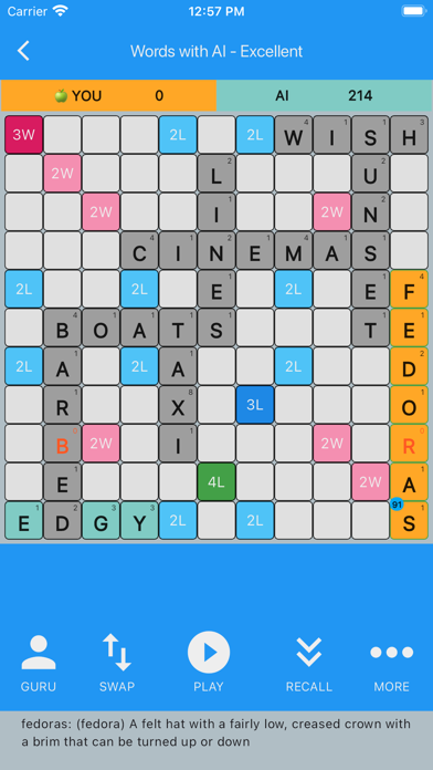 WordCraft -Solo Word Games Pro Screenshot