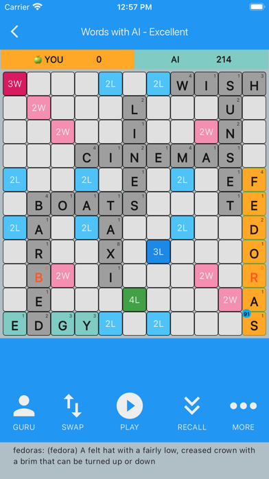 Buildn Play Solo Word Game Pro Screenshot