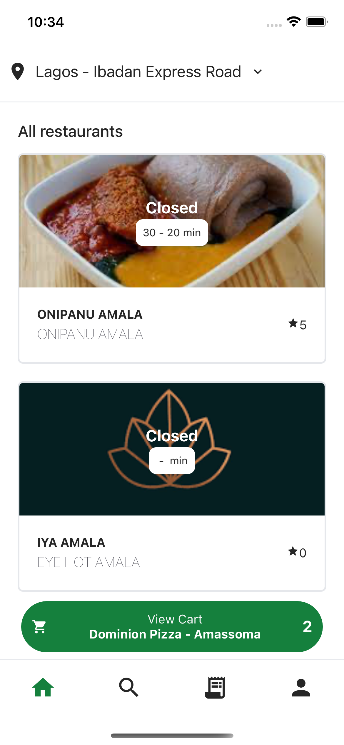 Shopbot Food