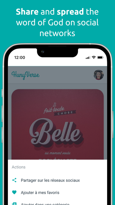 HunyVerse - Share Bible verses Screenshot