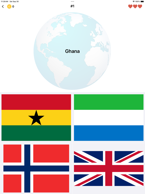 Screenshot #5 pour Flags and Countries