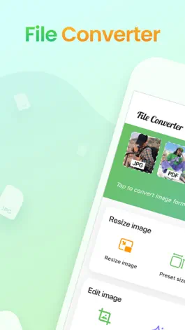 Game screenshot Photo Converter& Image Resizer mod apk