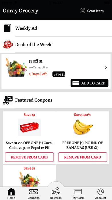 Ouray Grocery Screenshot