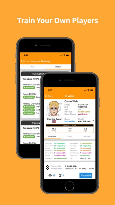 BuzzerBeater Mobile Screenshot