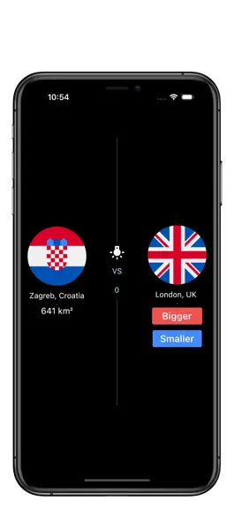 Game screenshot Higher or Lower : Country Area apk