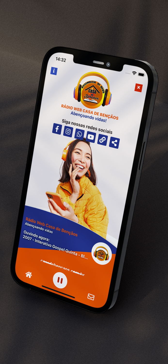 Web Rádio Casa de Bençãos