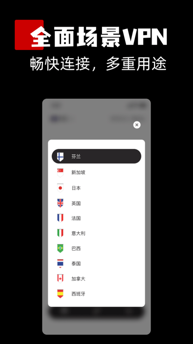 Super VPN-极速国际网络加速器 Screenshot