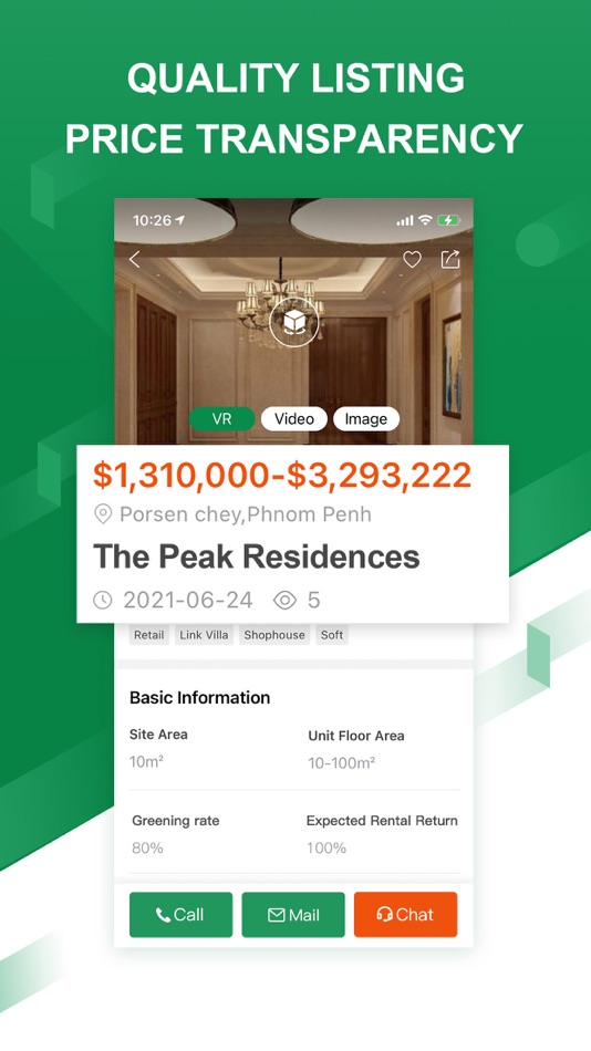 #3. 港湾置业: 柬埔寨找房大平台-新房/二手房/土地 (iOS) De: 房多多科技公司
