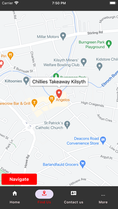 Chillies Takeaway Kilsyth Screenshot