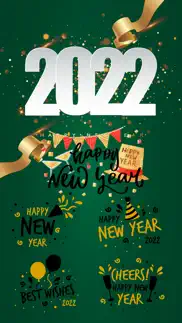 How to cancel & delete 2022 happy new year stickers! 3