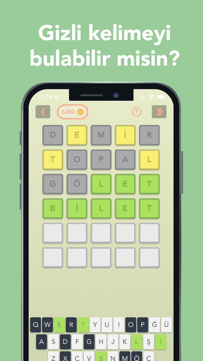 Harfçi - Guess the hidden word