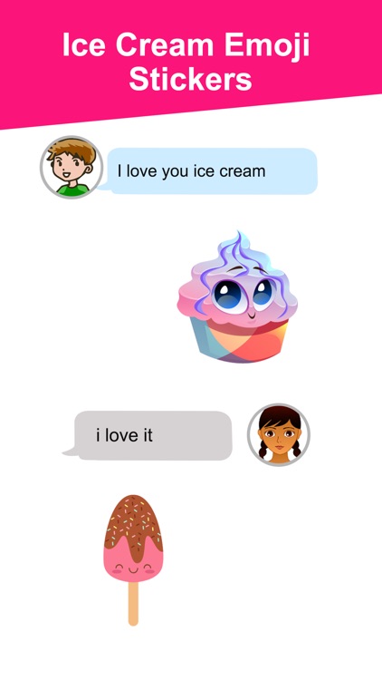 Ice Cream Emoji Stickers! screenshot-3