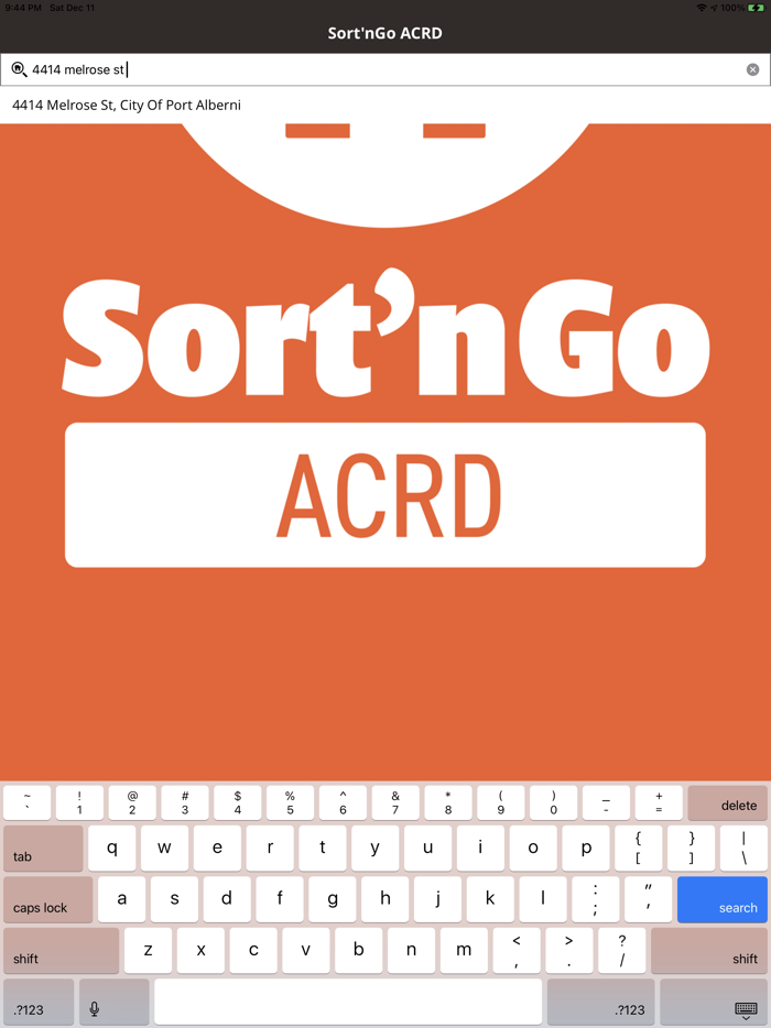 SortnGo ACRD