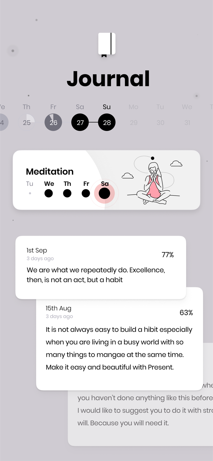 Present - Habit Tracker