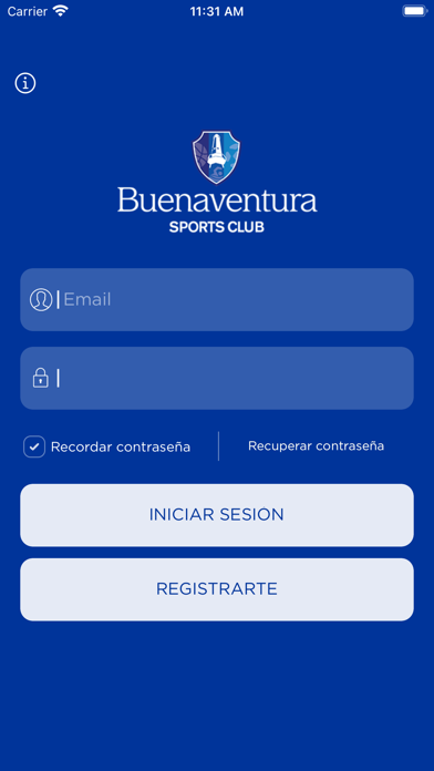 Buenaventura Sports Club Screenshot
