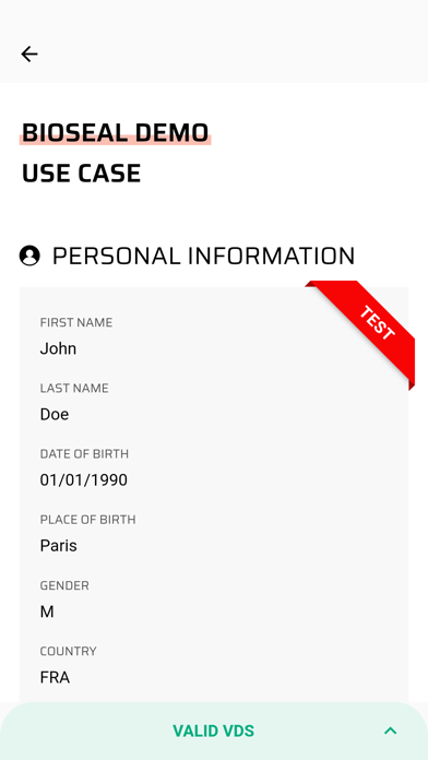 Otentik Codes Reader Screenshot
