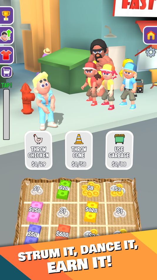 #5. Street Life: Merge Tap Clicker (iOS) 由: UDO GAMES OYUN YAZILIM ANONIM SIRKETI