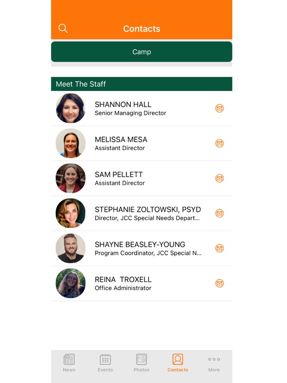 JCCDayCamps iPad screenshot 4 - Lifestyle app