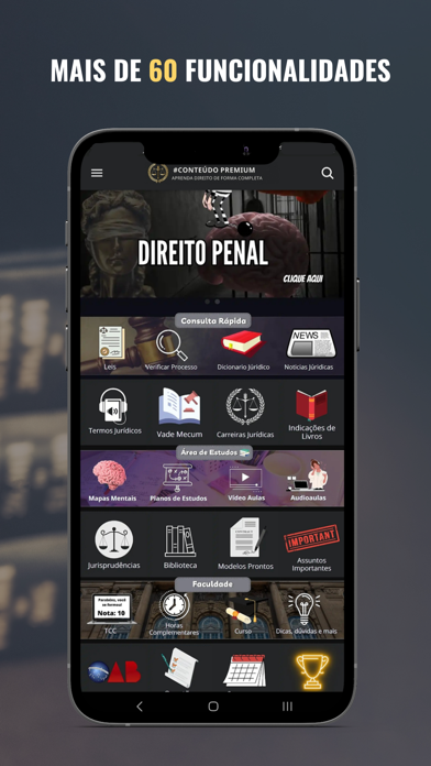 Direito + | Curso de Direito Screenshot