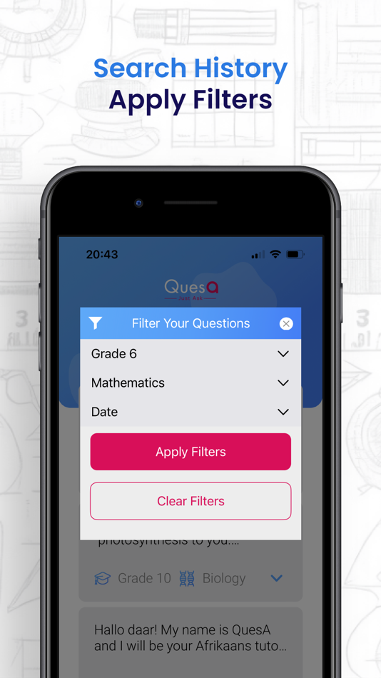 #3. AI Tutor for school - QuesA (iOS) 由: Reinhardt Scholtz