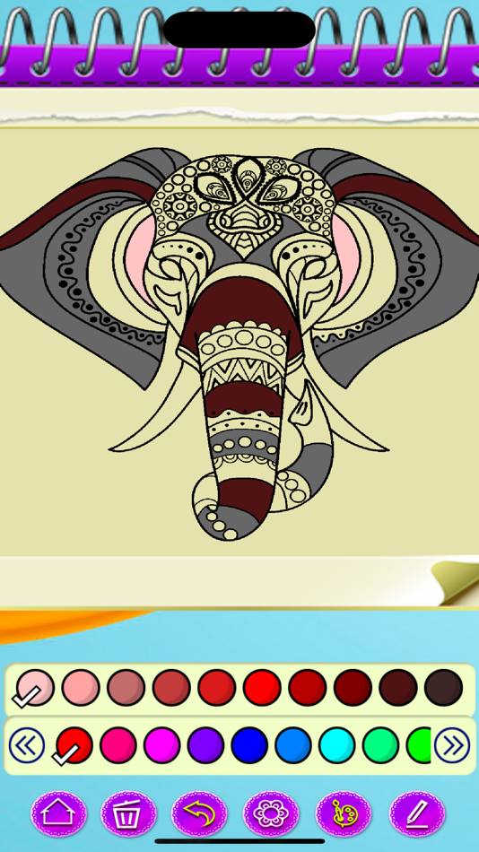 #2. Paint Mandala Color (iOS) 由: Napaphorn Tibyakad