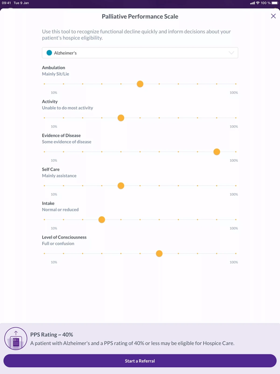 VITAS Healthcare iPad screenshot 2 - Medical app