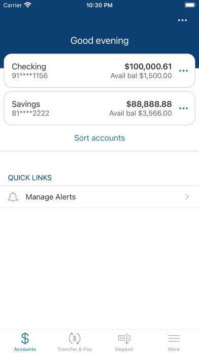 Hastings Federal Credit Union Screenshot